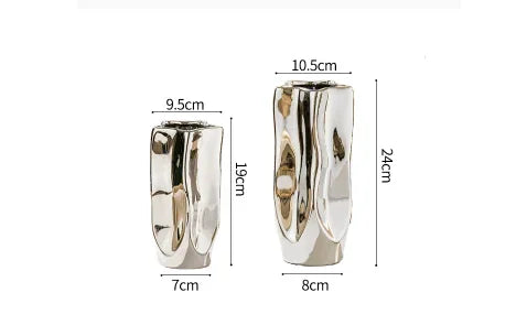 Silver Electroplated Vase