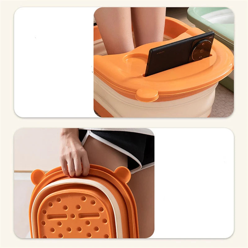 Folding Foot Soak Basin