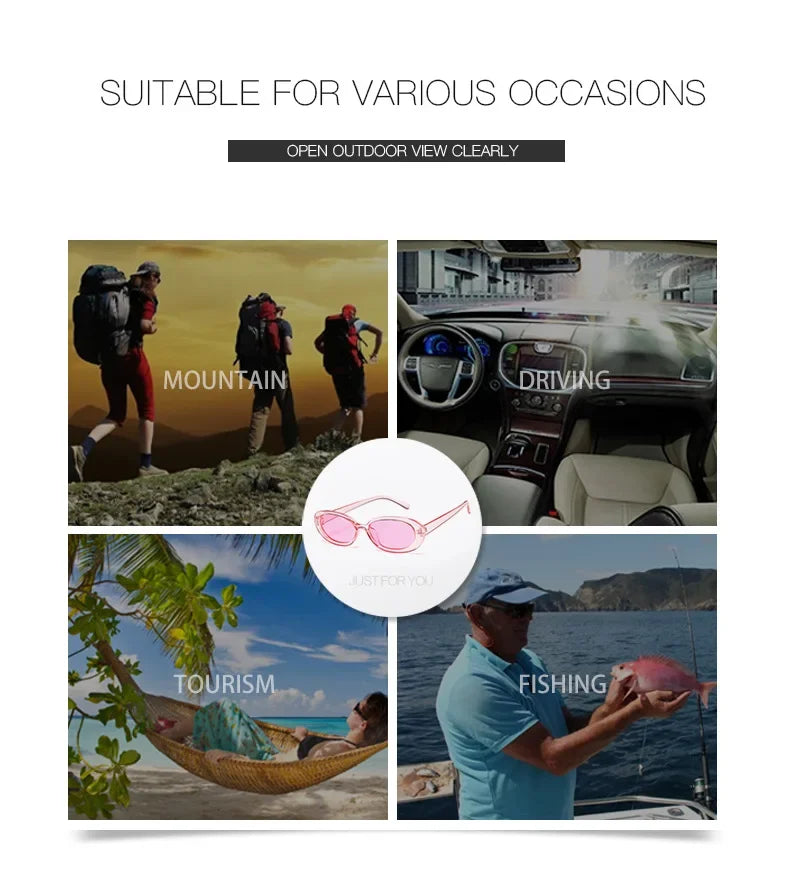 Small Oval UV400 Sunglasses