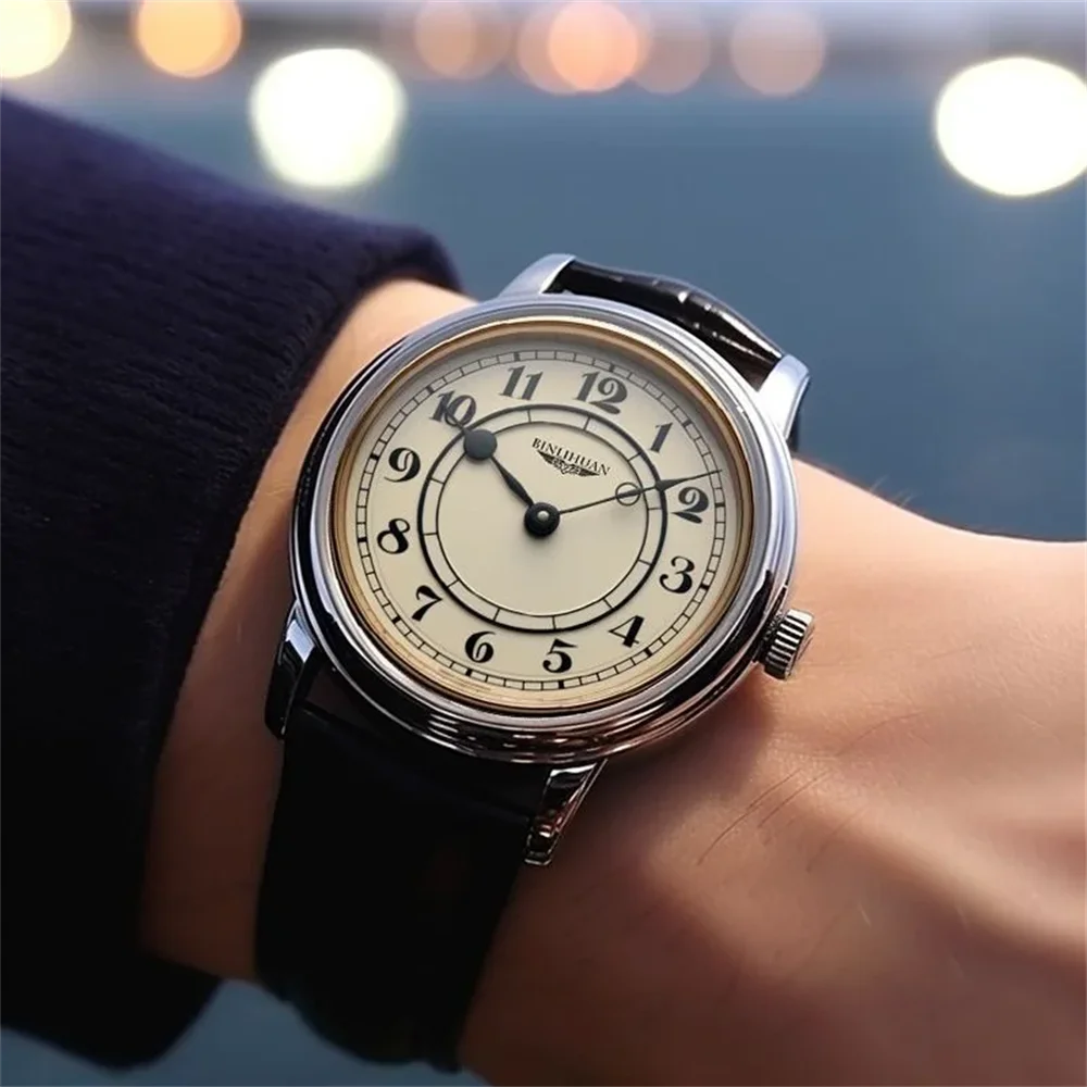 2025 New Top Brand Man Wristwatch Luxury Business Waterproof Men Watch For Men Quartz Clock Leather Men's Watches reloj Handsom