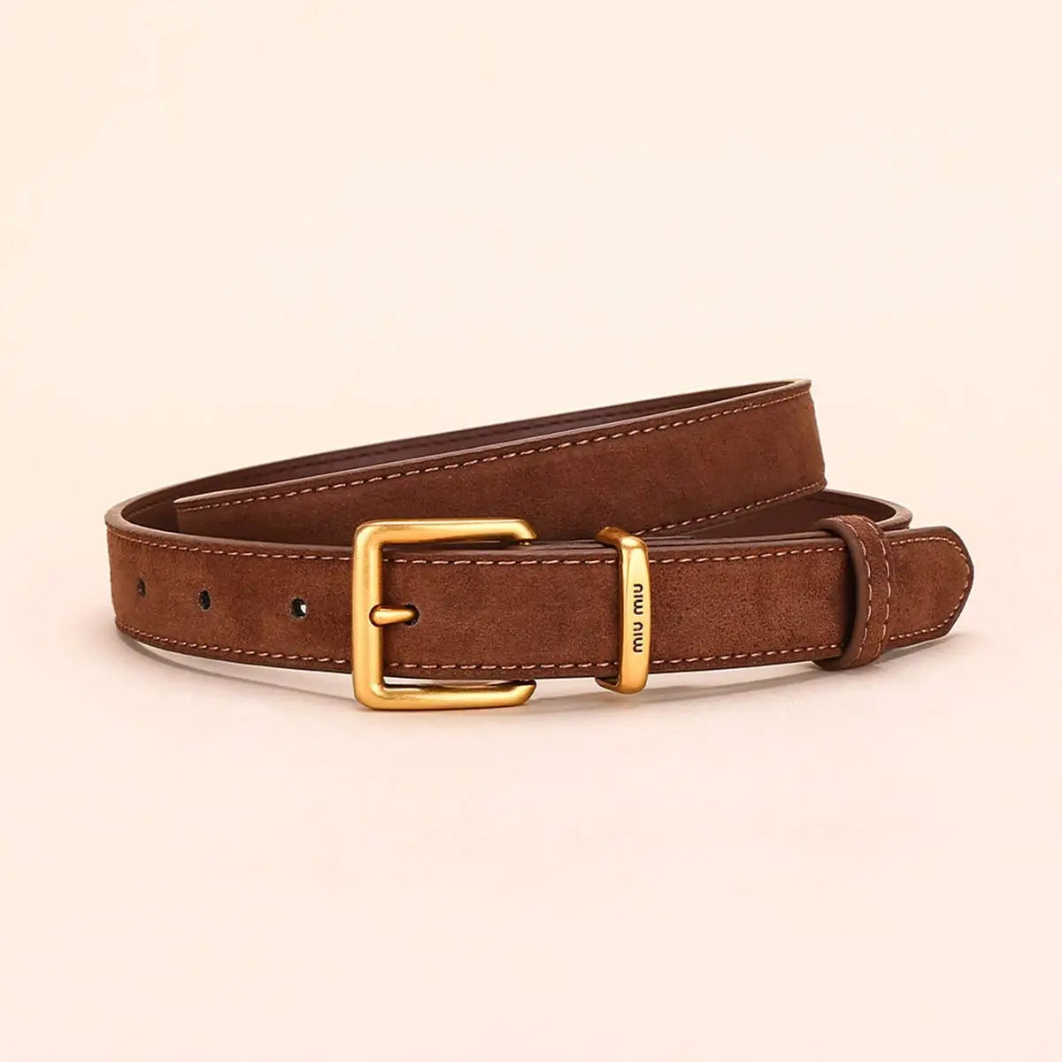 Fashion Woman's Leather Belt High Quality Buckle Hardware Practical Apperal Accessories Fit Jeans Suit Trousers Festival Gift