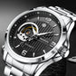 BANGWEI 2025 New Fashion Mechanical Watches Men LIGE Luxury Automatic Mens Watch 30M Waterproof Luminous Wristwatch Reloj Hombre