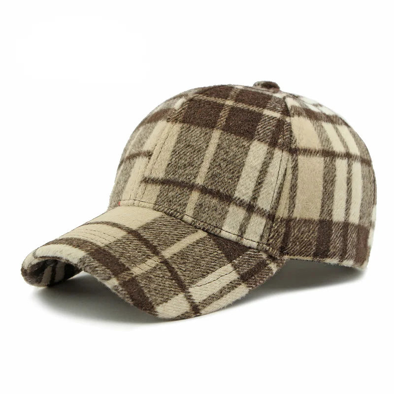 Women’s Plaid Baseball Cap
