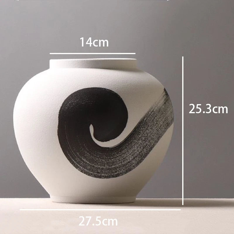 Large Nordic Minimal Vase