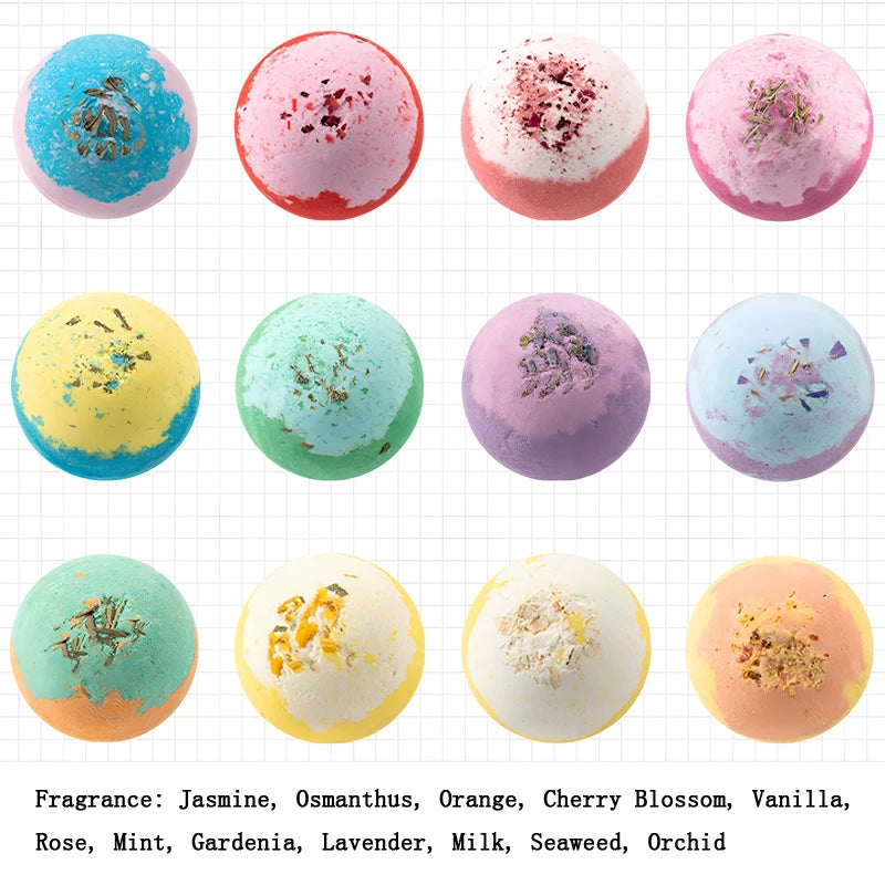 Bath Bomb Gift Box (12)