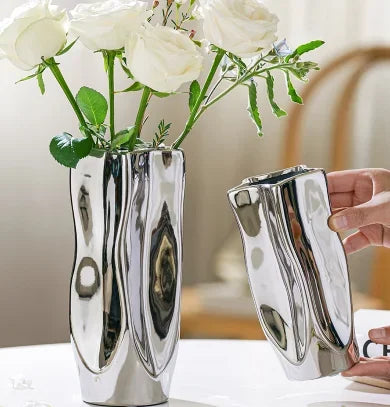 Silver Electroplated Vase
