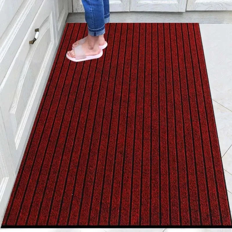 Carpet Household Water Absorbing Non-slip Kitchen Rugs Foot Mat For Hallway Striped Floor Carpet House Entrance Mat Floor Rug