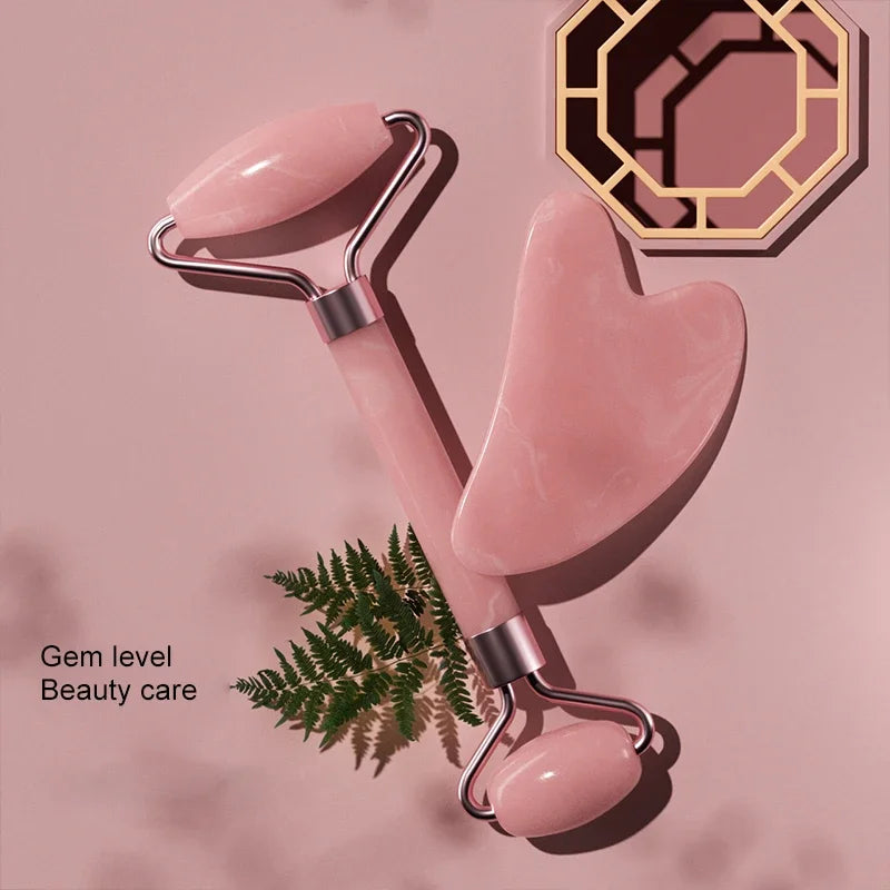 Pink Jade Face Roller