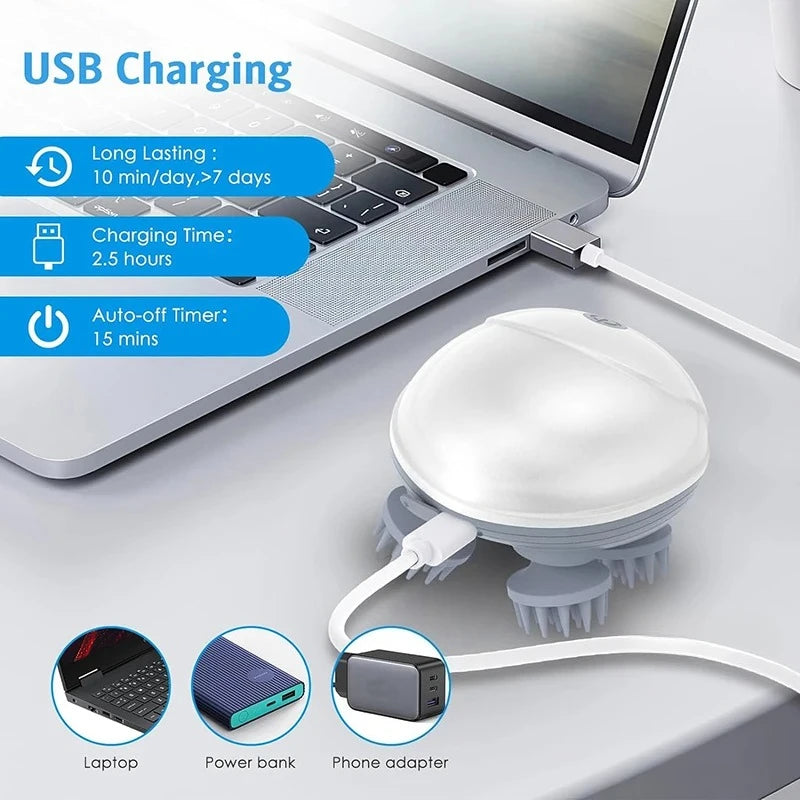 Kneading Head Massager