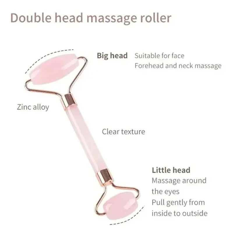 Pink Jade Face Roller