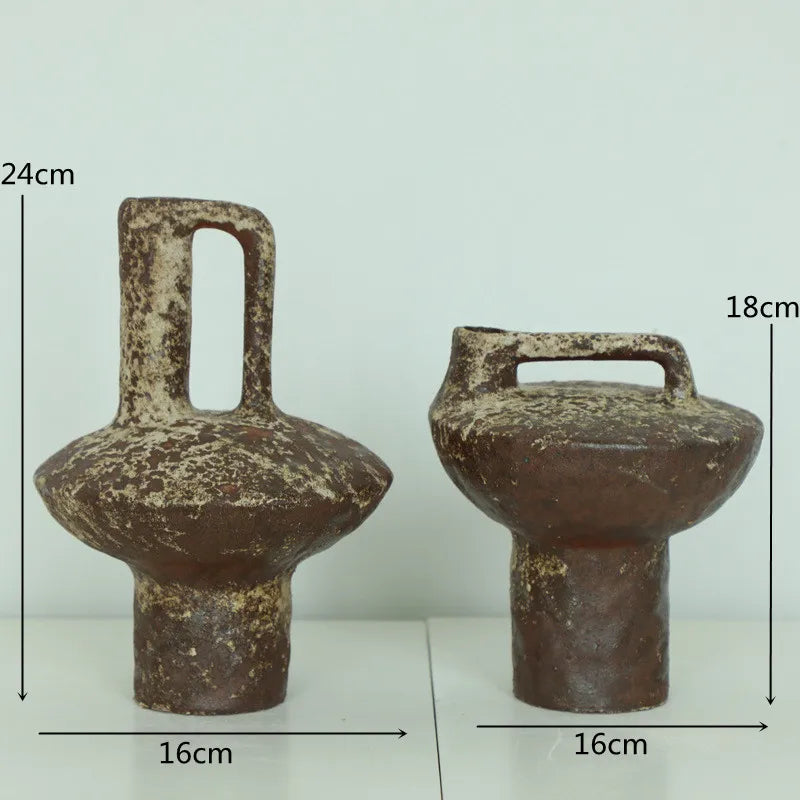 Rough Ceramic Zen Vase