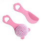 Baby Hair Brush and Comb Set for Newborns Gentle Detangling Soft Bristles Cradle Cap Care Cartoon Bear Design Kids Travel