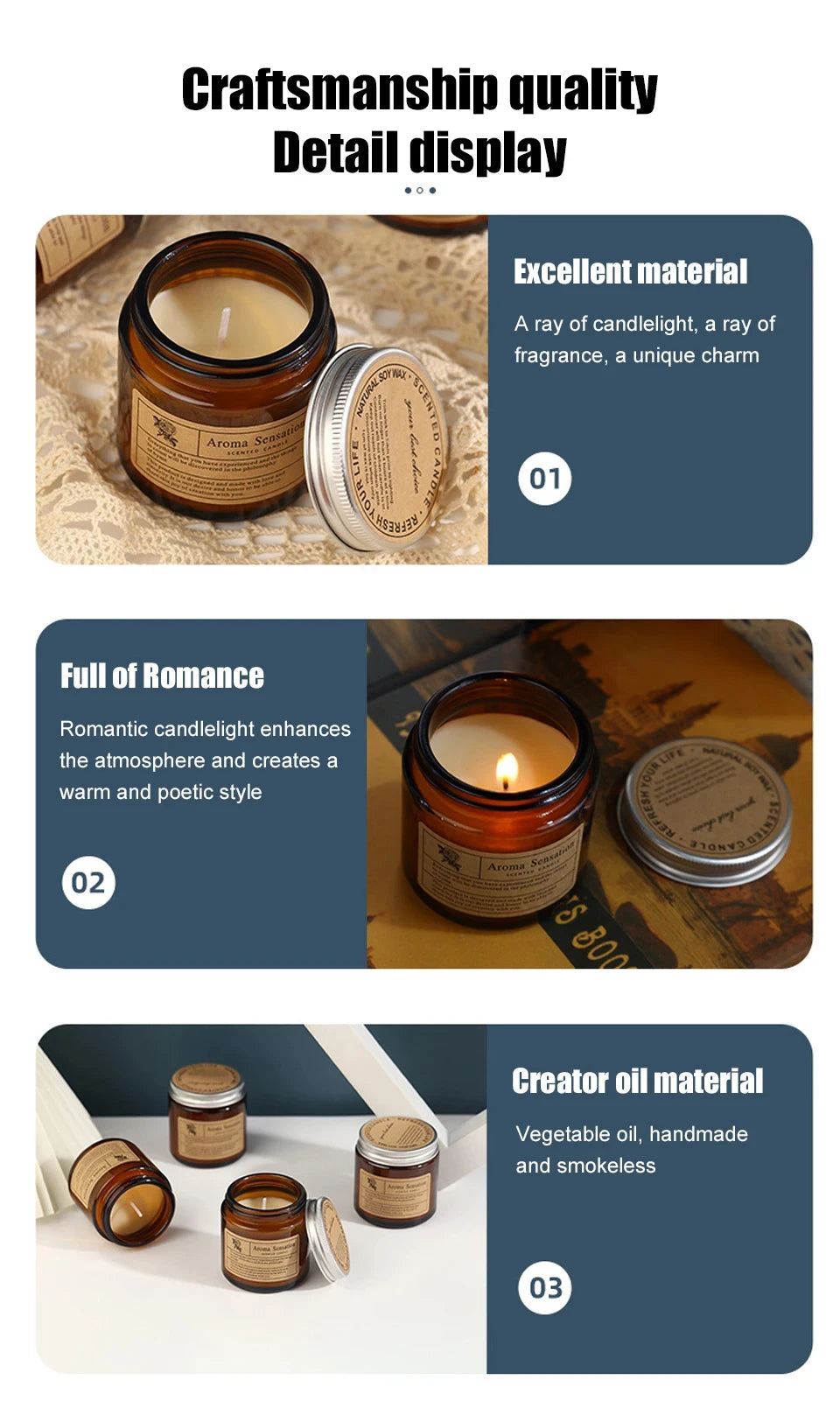 Luxury Aromatic Candles