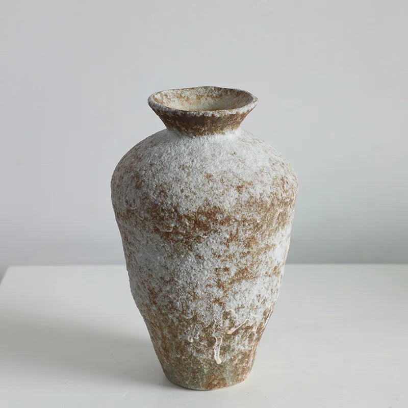 Rough Ceramic Zen Vase