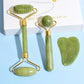 Gua Sha + Jade Roller Set
