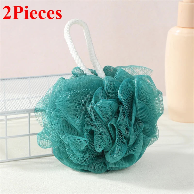 Flower Bath Sponge Balls