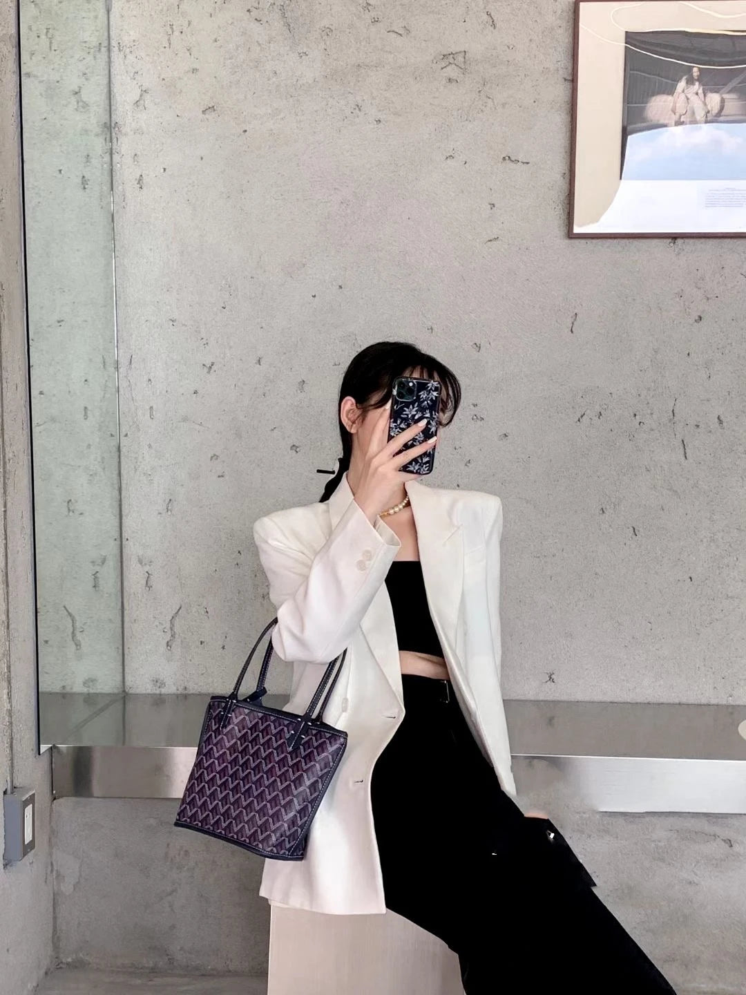 Two-Sided “Mummy” Tote