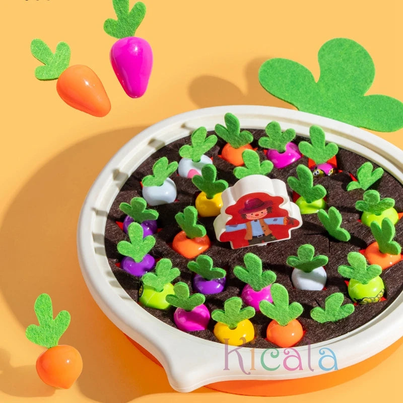 Pull-Carrot Toy Set