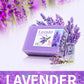 Natural Organic Lavender Essential Oil Soap Handmade Soap for Cleansing, Refreshing, Oil Control, Bath Soap