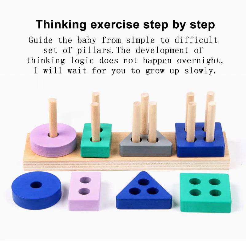 Wooden Blocks Montessori