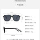 Vintage Men Women Big Sunglasses Men Square Shades Unisex Sun Glasses Black Lense Male Female Sunglasses UV400 Glasses