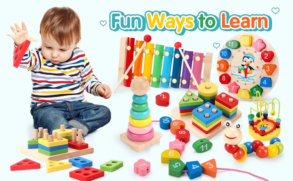 Montessori 3D Puzzles (Kids)
