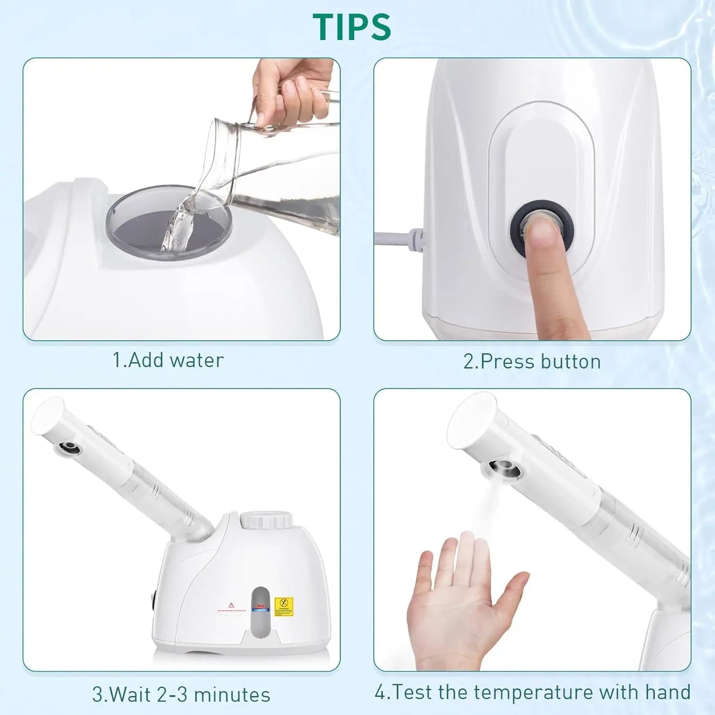 Home Facial Steamer Pro