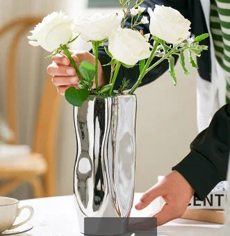 Silver Electroplated Vase