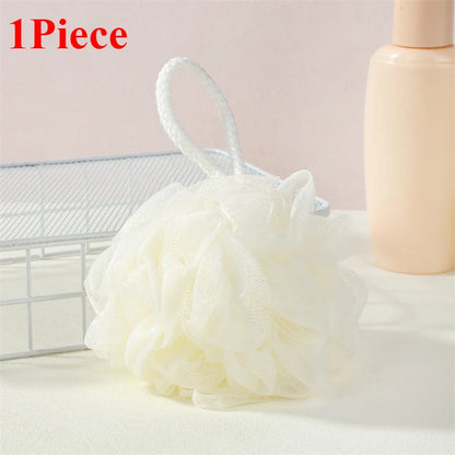 Flower Bath Sponge Balls