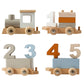Wooden Number Train Montessori