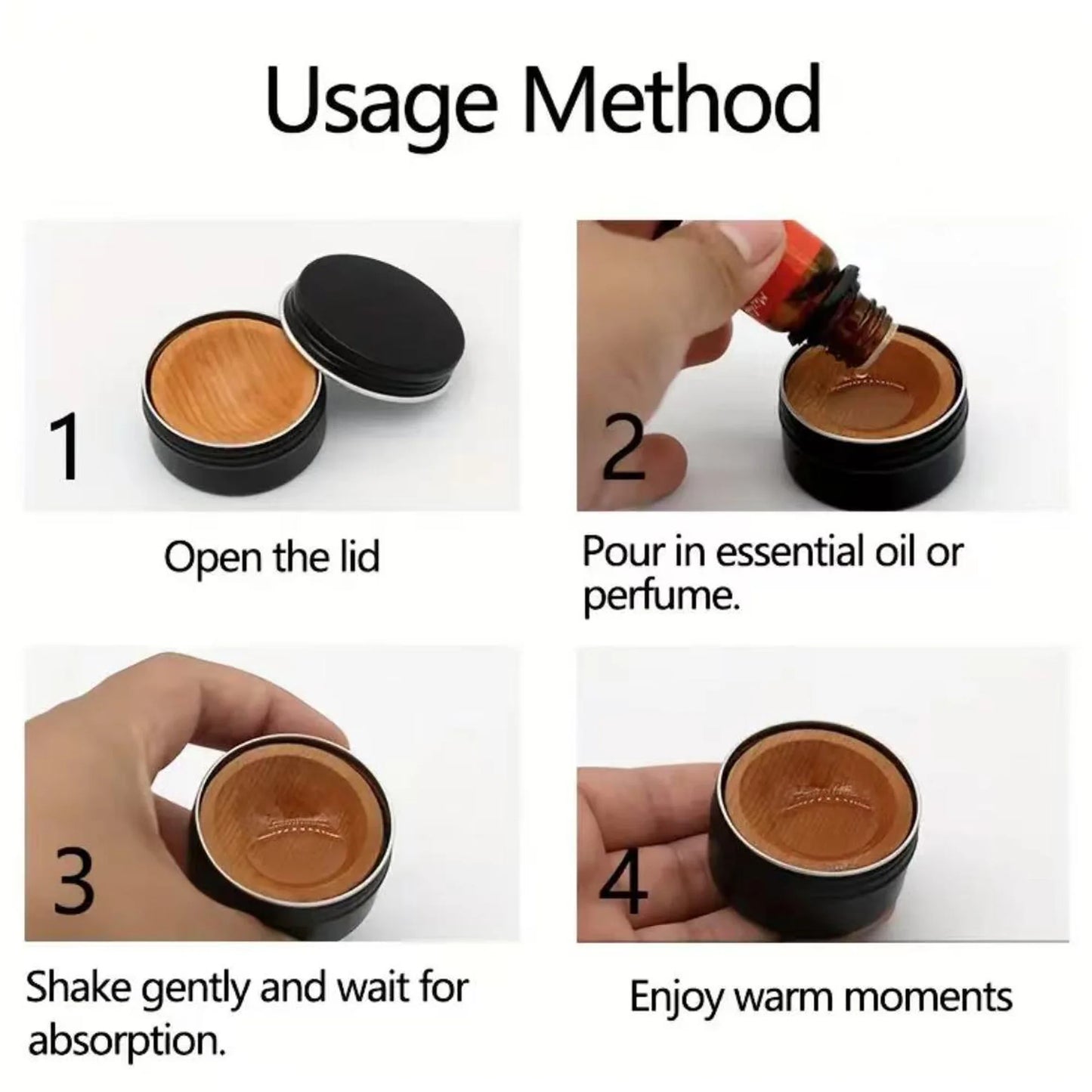 Natural Wood Aroma Diffuser