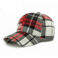 Women’s Plaid Baseball Cap