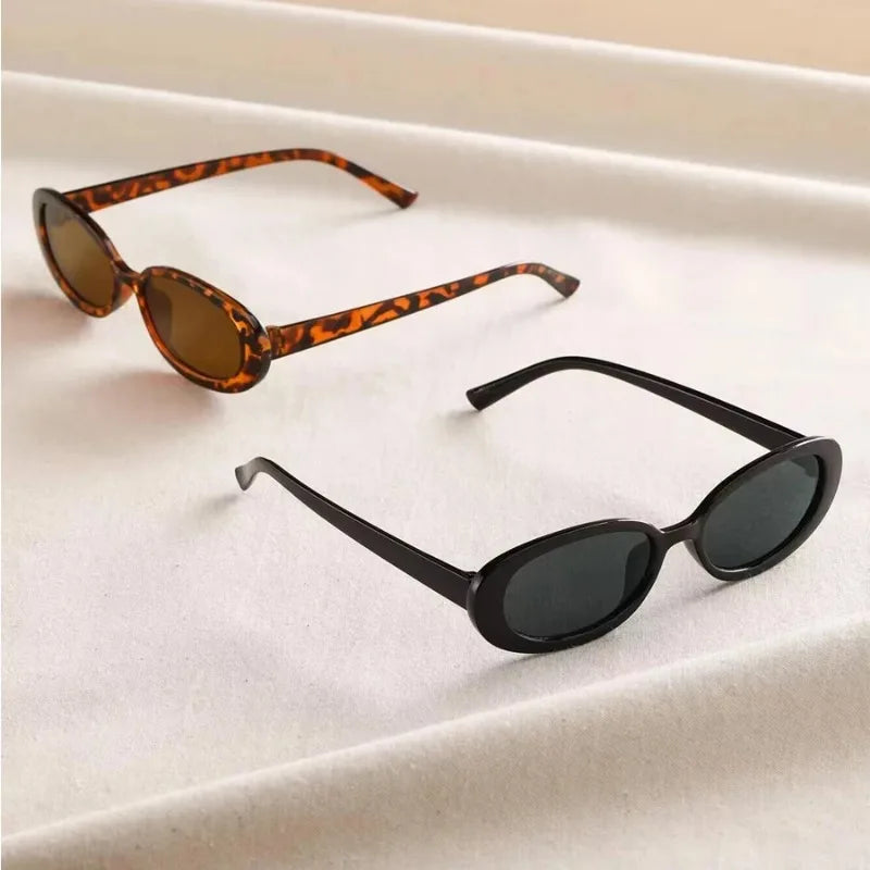 Small Oval UV400 Sunglasses