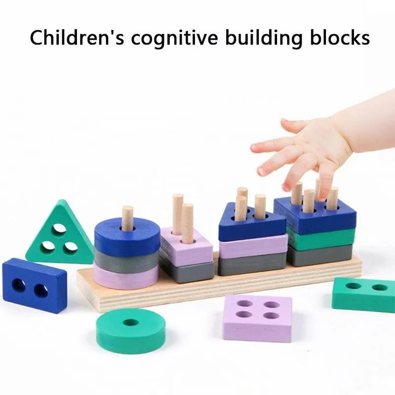Wooden Blocks Montessori