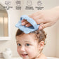 Baby Hair Brush Soft Hair Scalp Massager For Kids Gentle Bathing Shower Head Scrubber Cute Bear Design