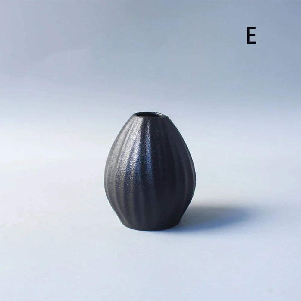 Mini Japanese Black Vase