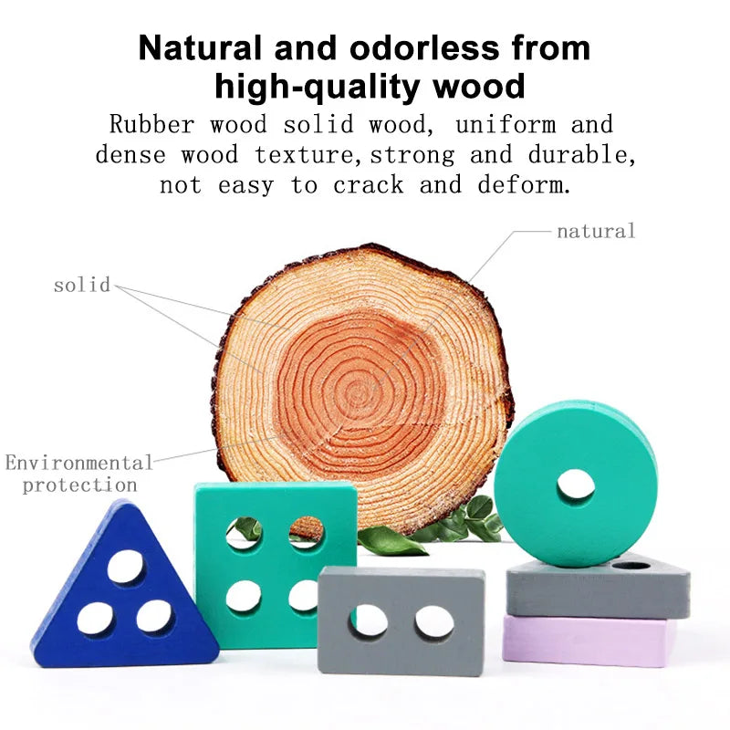 Wooden Blocks Montessori