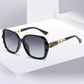 New Ladies' Sunglasses with High Sense and Diamond-encrusted Sunglasses Protect against Ultraviolet Rays in Summer.