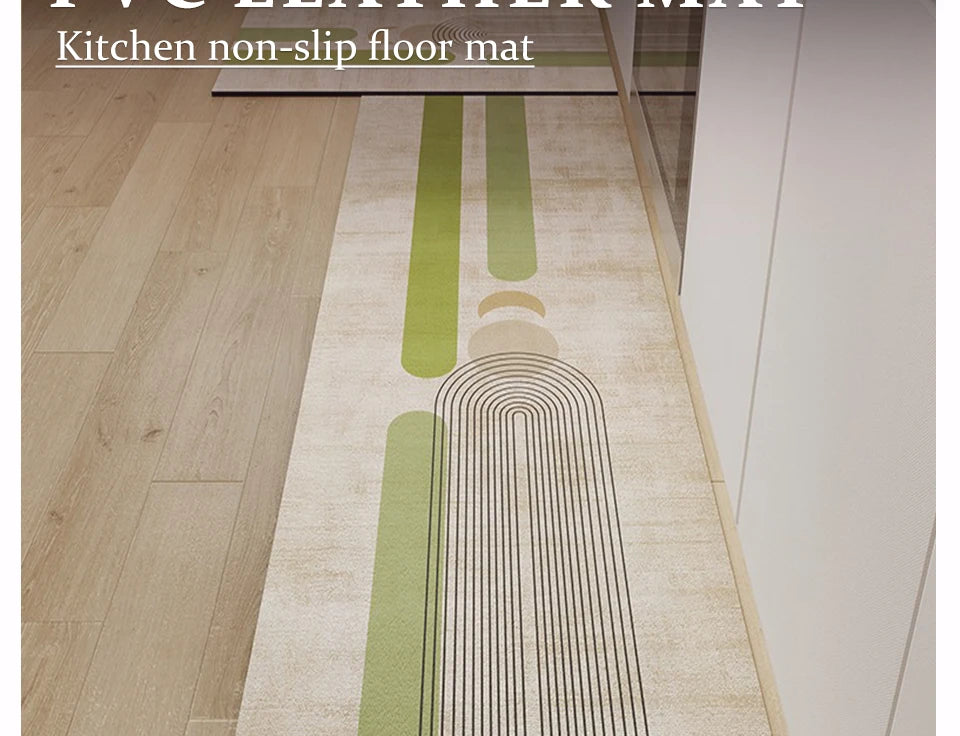 Carpet for Kitchen Floor Mat Pvc Waterproof Anti-slip Area Rug Home Decoration Long Foot Mats  Alfombra Cocina 주방 카펫 Ковер
