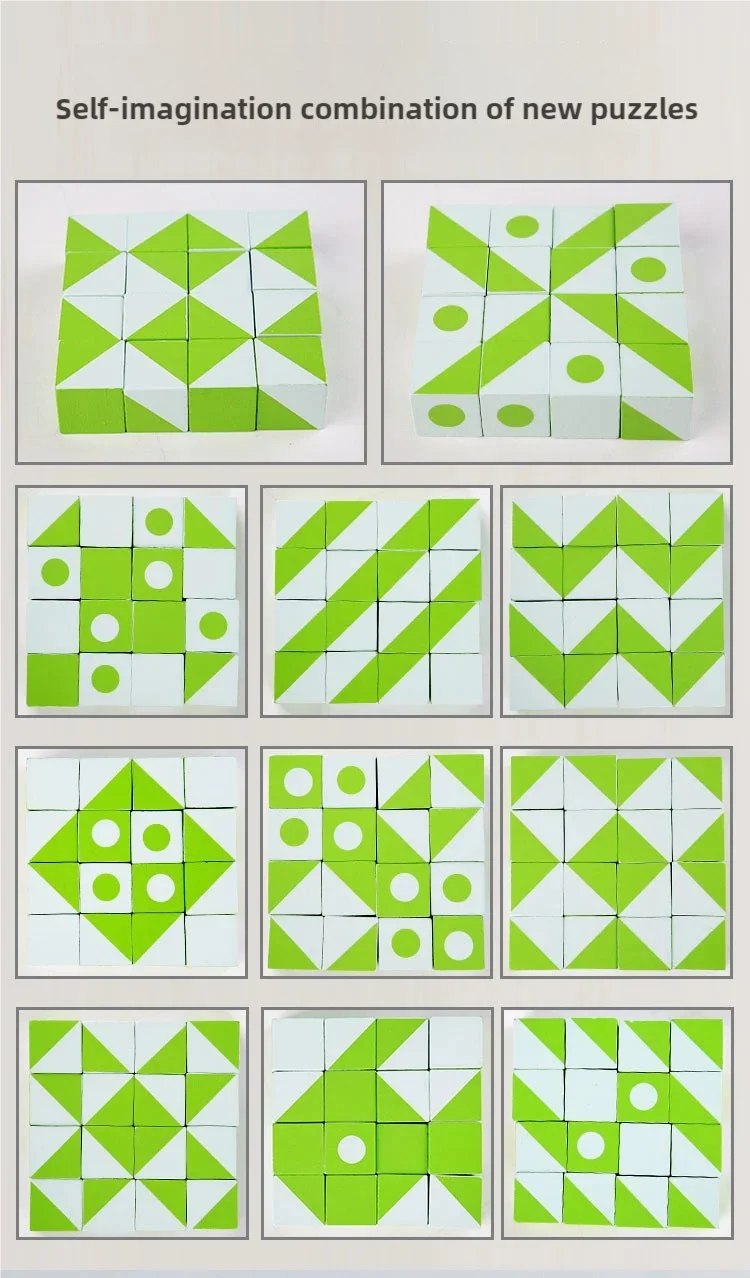 Logic 3D Wooden Puzzle