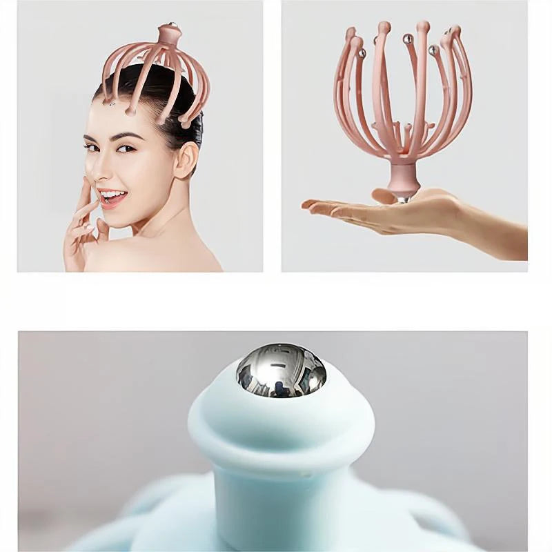 18-Finger Head Massager