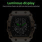 Foreign Trade Watch Large Dial For Men Quartz Waterproof Sport Square Luminous Watch For Men