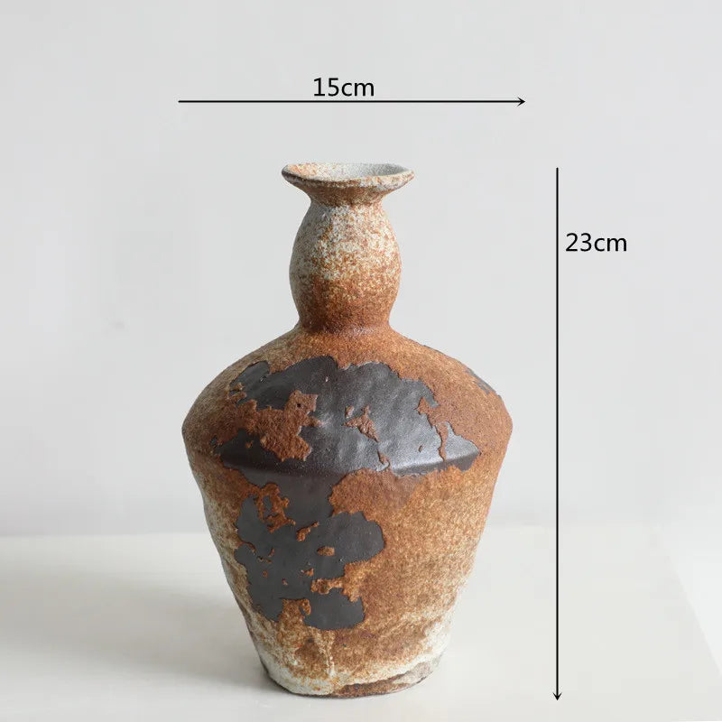 Rough Ceramic Zen Vase