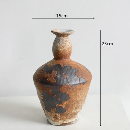 Rough Ceramic Zen Vase