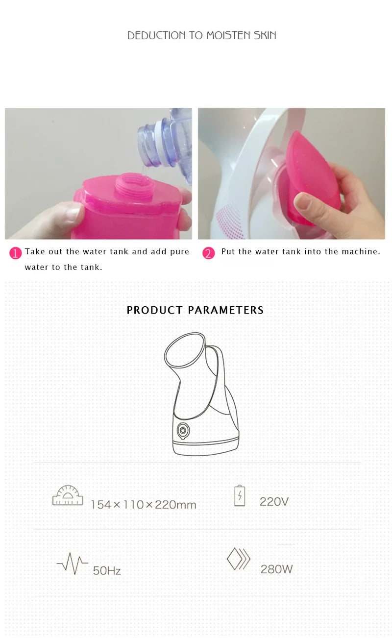 Home SPA Facial Steamer