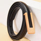 Luxury Brand Leather Belt for Women Designer Alloy Buckle Waist Strap Female Jeans Trouser Dress Waistband
