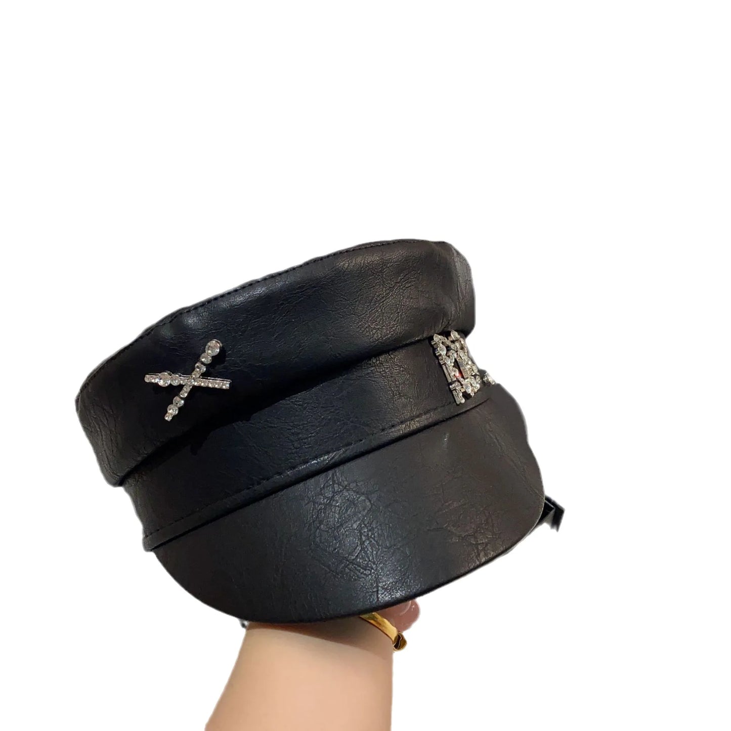 Women’s Newsboy Cap Black