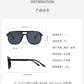 Vintage Men Women Big Sunglasses Men Square Shades Unisex Sun Glasses Black Lense Male Female Sunglasses UV400 Glasses