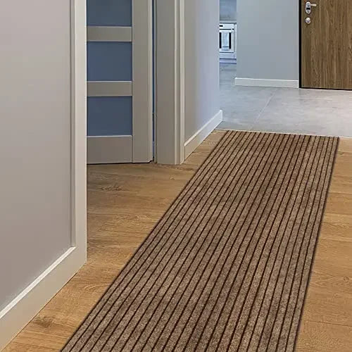 Carpet Household Water Absorbing Non-slip Kitchen Rugs Foot Mat For Hallway Striped Floor Carpet House Entrance Mat Floor Rug