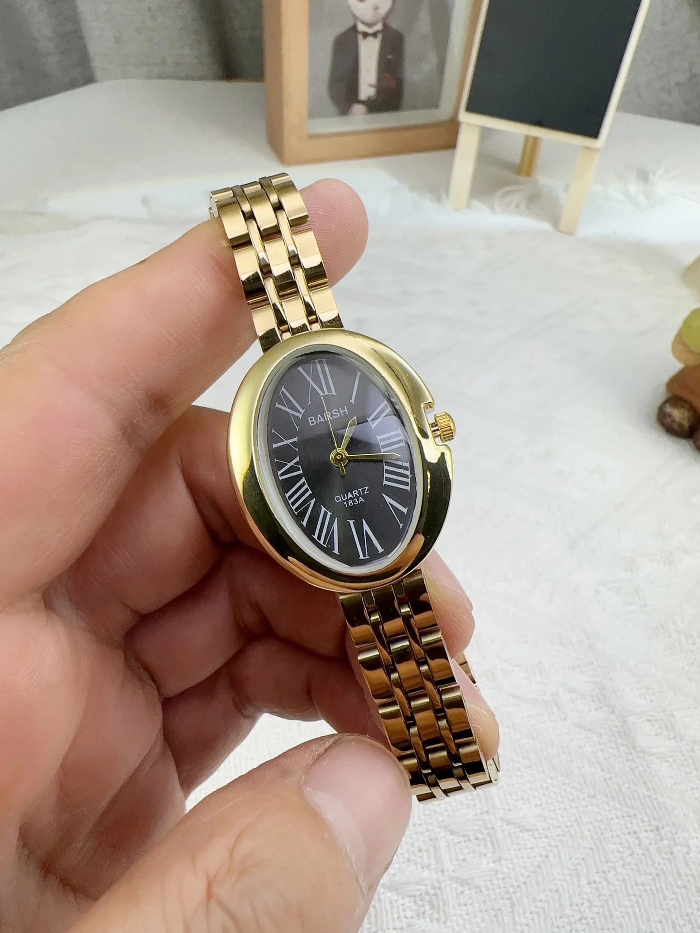 Women’s Oval-Dial Watch